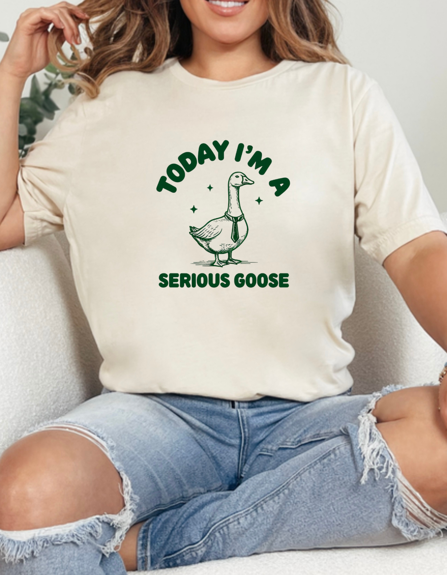 Comfort Colors Today I'm A Serious Goose
