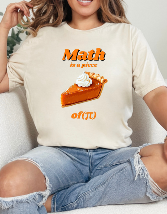 Comfort Colors Math Pie Tee