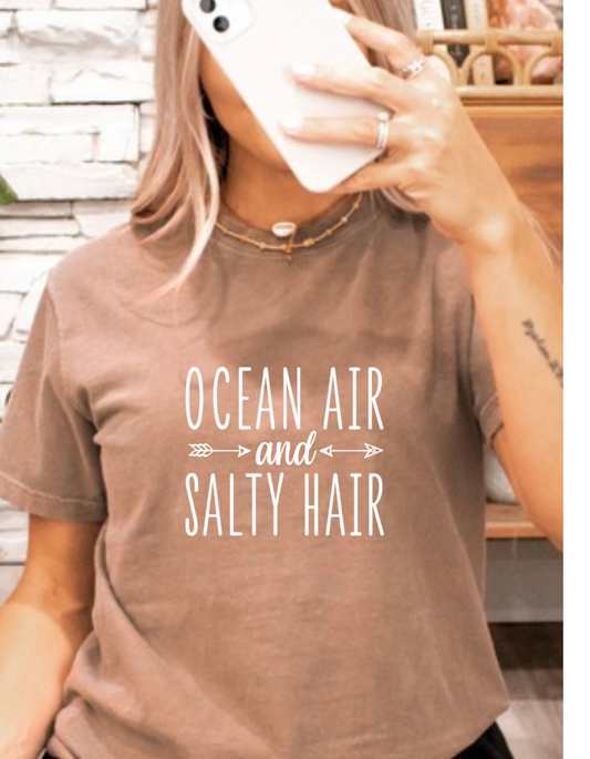 Comfort Colors Ocean Air Salty Hair